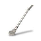 Oil free pickle remover spoon with straw