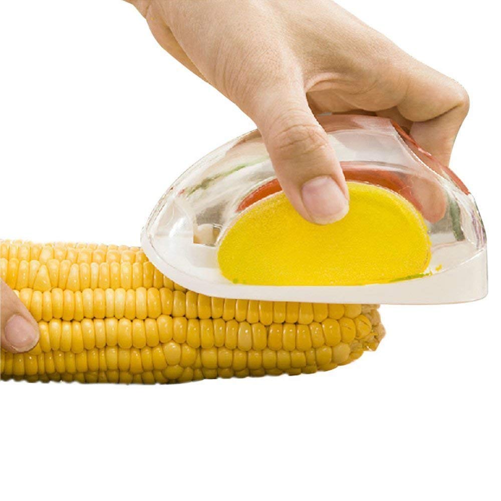 Curve Shaped Corn Peeler