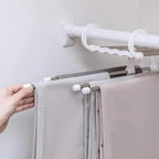 5-Tier Foldable Trouser & Clothing Hanger