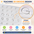 Smart Writing Practice Copybook Kit (4 Book + 1 Pen + 10 Refill + 1 Grip)